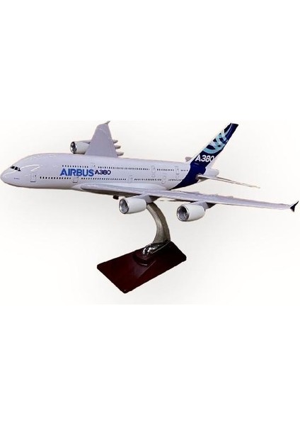 A380 Yolcu Uçağı Model Uçak 1/200 Ölçek 36CM