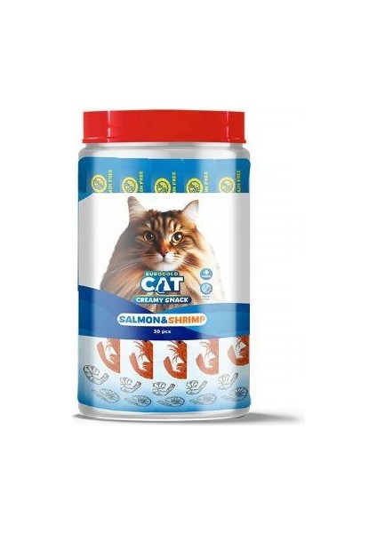 Cat Sıvı Kedi Ödülü Somon - Karides 30X15gr