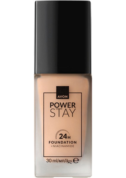 Power Stay Mat Fondöten 125G Warm Ivory 30 ml