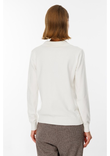 Polo Yaka Uzun Kol Kazak modelleri