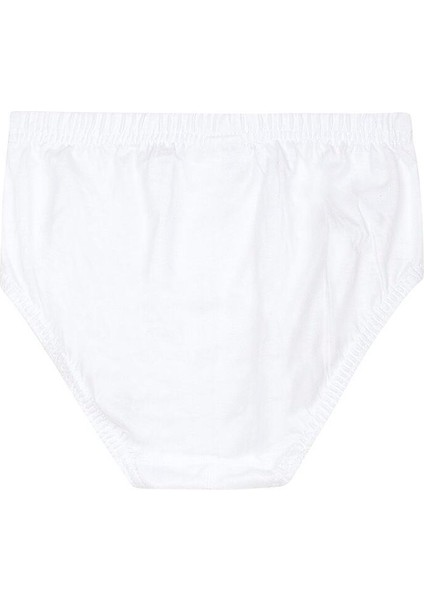 Erkek Çocuk %100 Pamuklu Süprem Esnek Rahat Külot | Beyaz K0710 fiyatları