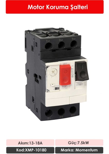 Motor Koruma Şalteri 13-18A XMP-10180