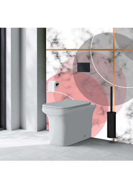 Banyo Klozet Arkası ve Fayans Yapışkanlı Folyo Kaplama (60X300) KZV107