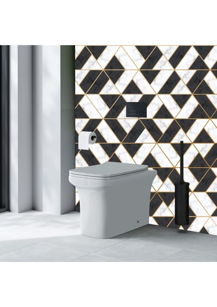 Banyo Klozet Arkası ve Fayans Yapışkanlı Folyo Kaplama (60X300) KZV111