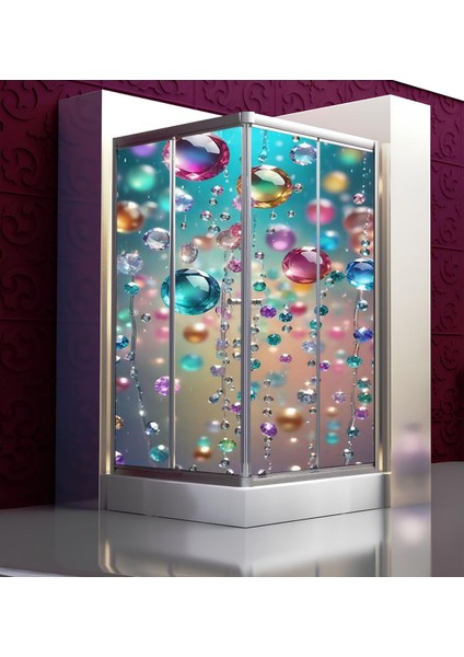 Banyo Duşakabin Kaplama Folyo Sticker