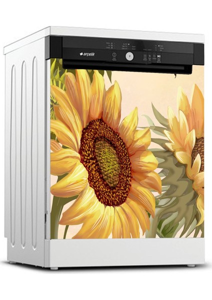 Bulaşık Makinesi Kapağı Kaplama Sticker