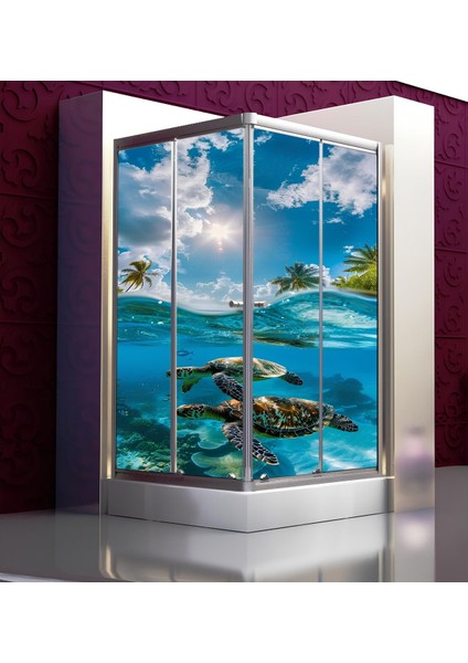 Banyo Duşakabin Kaplama Folyo Sticker