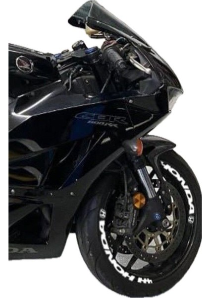 Honda Motorsiklet Lastik Yazısı 8 adet Lastik Stiker Beyaz 15-21 İnç Arası Uyumlu Lastik Sticker fiyatları