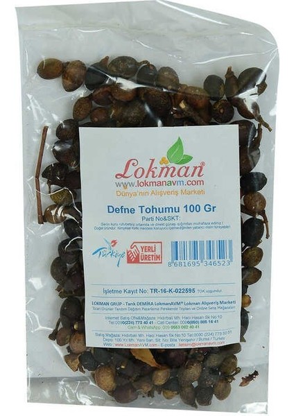 Defne Tohumu 100 gr Paket