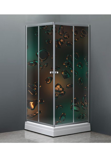 Banyo Duşakabin Kaplama Folyo Sticker ORD-200 160 x 170 cm