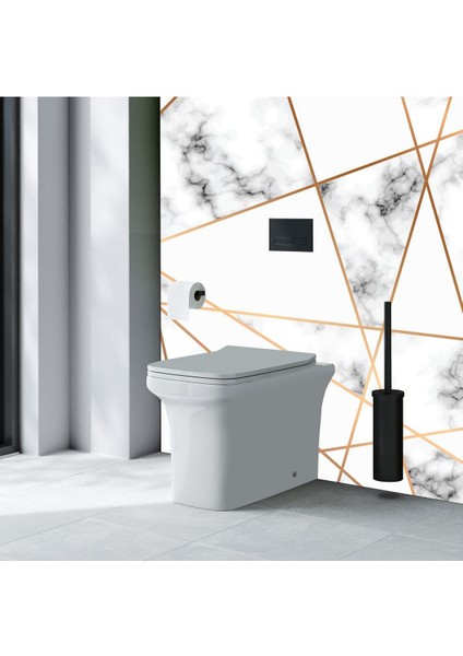 Banyo Klozet Arkası ve Fayans Yapışkanlı Folyo Kaplama (60 x 100 cm) KZZ105