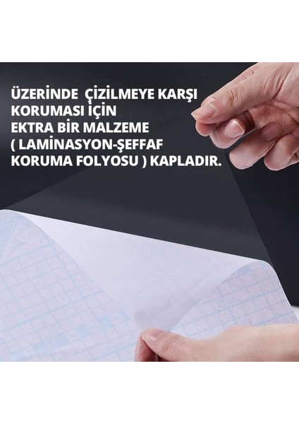 Mermer Desenli Masa Tezgah Dolap Tezgah Arası Mutfak Yapışkanlı Folyo Kaplama 170 x 100 cm MMRR118