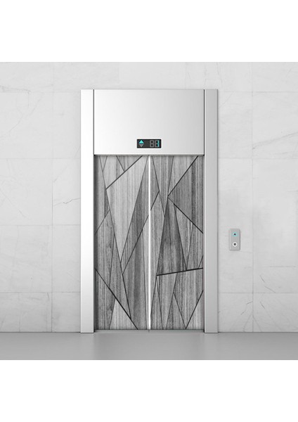 Asansör Kaplama Folyo Sticker Kendinden Yapışkanlı A11 ( Ölçüsü 160 x 210 Tek Parça )