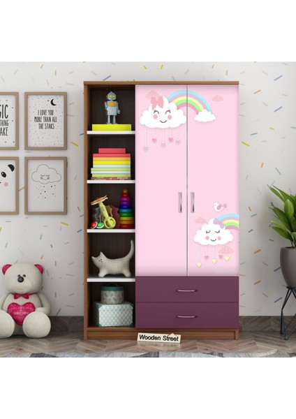 Çocuk Dolabı Kaplama Folyo Sticker Kendinden Yapışkanlı Ç1 ( Ölçüsü 100 x 160 cm Tek Parça )
