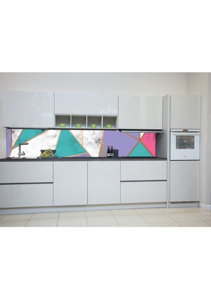 Mutfak Tezgah Arası ve Fayans Yapışkanlı Folyo Kaplama (60 x 400 cm) TZZ115