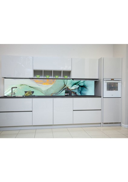 Mutfak Tezgah Arası ve Fayans Yapışkanlı Folyo Kaplama () TZA114