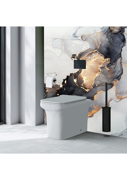 Banyo Klozet Arkası ve Fayans Yapışkanlı Folyo Kaplama () KZR173