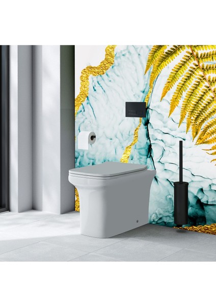 Banyo Klozet Arkası ve Fayans Yapışkanlı Folyo Kaplama () KZR159