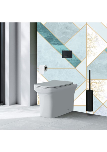 Banyo Klozet Arkası ve Fayans Yapışkanlı Folyo Kaplama (60 x 100 cm) KZZ174