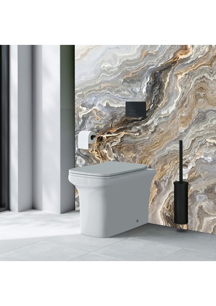 Banyo Klozet Arkası ve Fayans Yapışkanlı Folyo Kaplama () KZR137