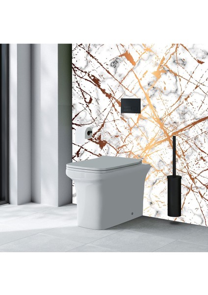 Banyo Klozet Arkası ve Fayans Yapışkanlı Folyo Kaplama () KZR103