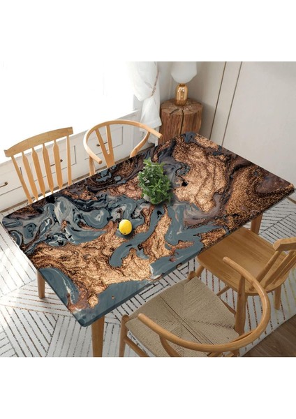 Mermer Desenli Masa Tezgah Dolap Tezgah Arası Mutfak Yapışkanlı Folyo Kaplama 170 x 100 cm MMRR131