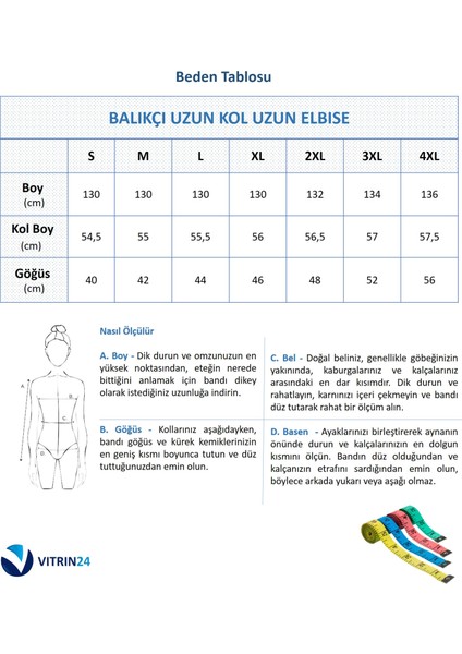 Bambu Kadın Uzun Kol Içlik Elbise