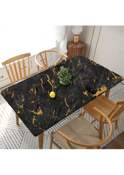 Mermer Desenli Masa Tezgah Dolap Tezgah Arası Mutfak Yapışkanlı Folyo Kaplama 100 x 100 cm MRM172