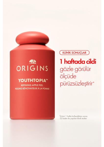 Youthtopia™ Elma Özü Içeren Peeling Etkili Pürüzsüzleştirici Losyon