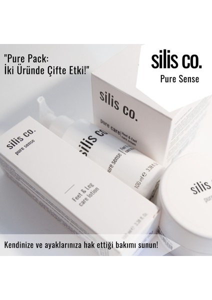 Pure Pack Ayak ve Bacak Bakım Seti ( Ayak & Topuk Kremi ve Ayak & Bacak Losyonu)