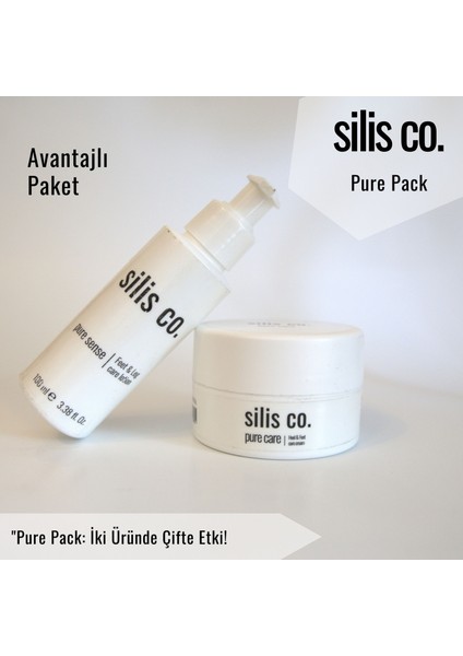 Pure Pack Ayak ve Bacak Bakım Seti ( Ayak & Topuk Kremi ve Ayak & Bacak Losyonu)