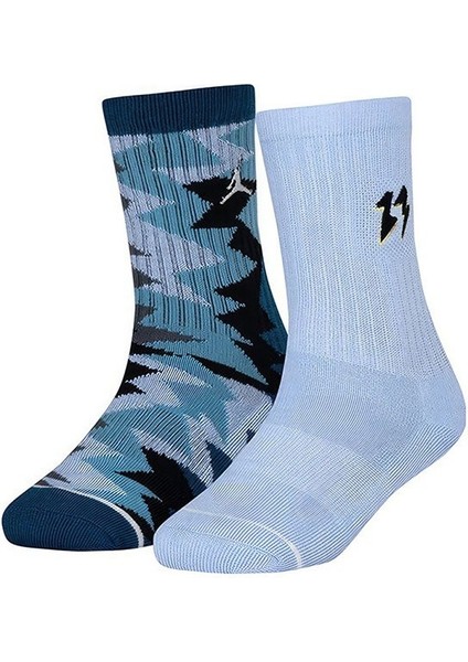 Jhb Mj Flıght 2pk Crew Çocuk Çorap BJ0606-U8G