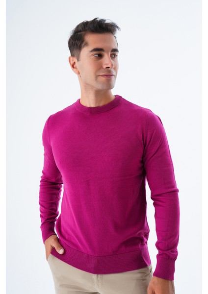 Erkek Rose %100 Pamuk Bisiklet Yaka Triko Kazak TRIST-1101 indirimleri