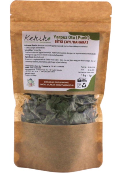 Kekik Kooperatifi Yarpuz Otu Çayı 15 G