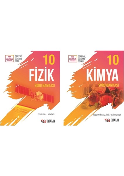 Nitelik Yayınları 10. Sınıf Fizik + Kimya Soru Bankası