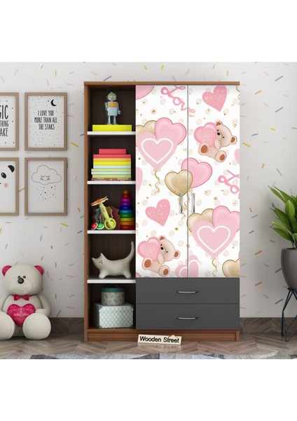 Çocuk Dolabı Kaplama Folyo Sticker Kendinden Yapışkanlı ÇK11( Tek Parça )