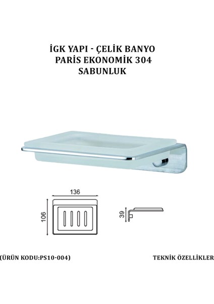 Paris Montajlı Sabunluk (PS10-004)