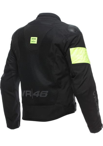 VR46 Wetlap Air Fluo Yellow Black D-Dry Mont