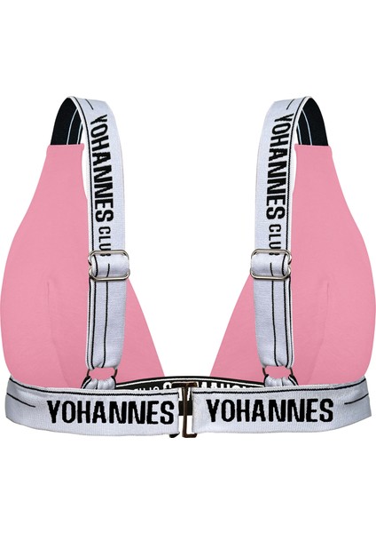 Yohannesclub, Kadın, Iç Çamaşırı Takımı, (Las. Askılı Sütyen-Tanga), Pudra