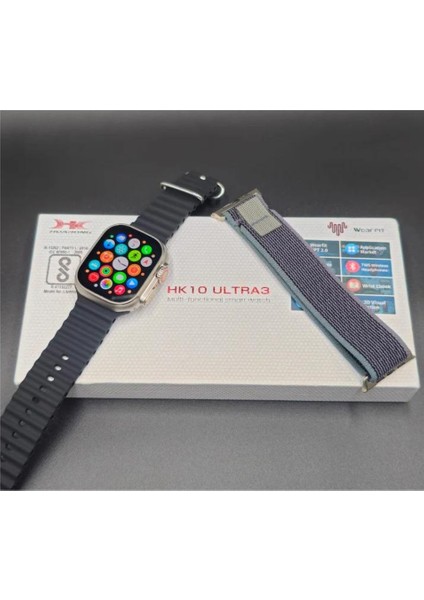Watch 10 Ultra Series HK10 Ultra 3 Amoled Ekran Galeri/chatgpt 2 GB Depolama Akıllı Smart Saat