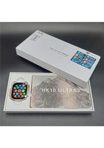 Watch 10 Ultra Series HK10 Ultra 3 Amoled Ekran Galeri/chatgpt 2 GB Depolama Akıllı Smart Saat