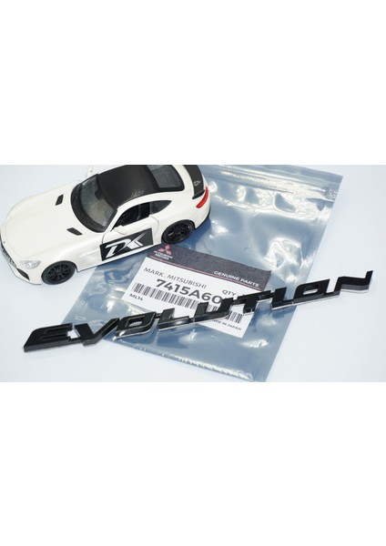 Lancer Evolution Siyah Bagaj Yazı Logo Mitsubishi Ile Uyumlu fırsatları