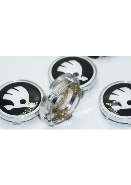 Skoda Jant Göbeği Kapak Seti 60MM