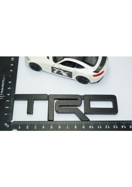 Trd Bagaj Siyah Abs 3m 3D Logo Amblem Toyota Ile Uyumlu modelleri