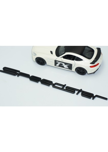 Porsche 356 Speedster Bagaj Siyah Abs Yazı Logo Amblem modelleri