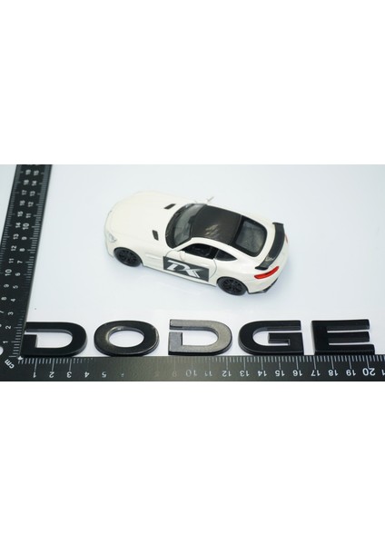 Dodge Bagaj Siyah Abs 3m 3D Yazı Logo Amblem modelleri