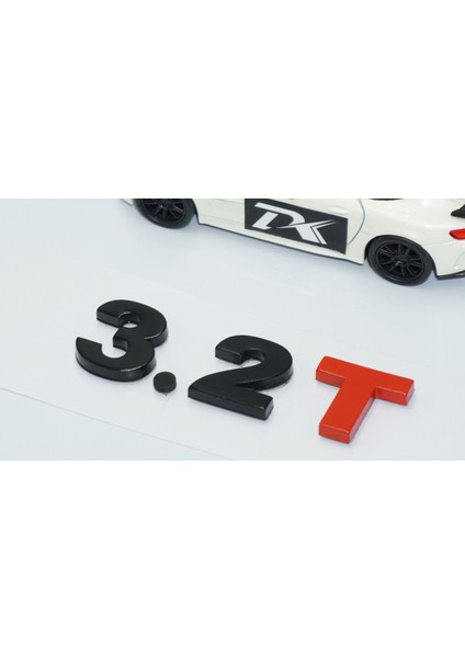 3.2t Bagaj Siyah Kırmızı Yazı Logo Volkswagen Ile Uyumlu fiyatları