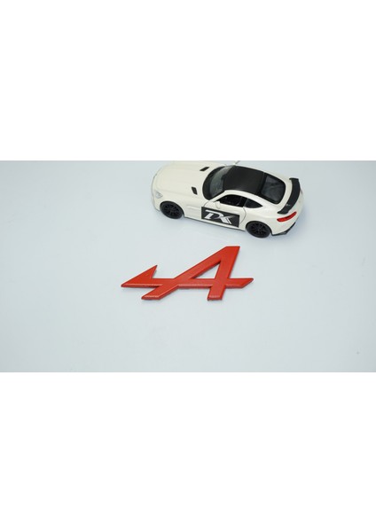 Alpine F1 Kırmızı Abs 3m Bagaj Yazı Logo Renault Ile Uyumlu fiyatları