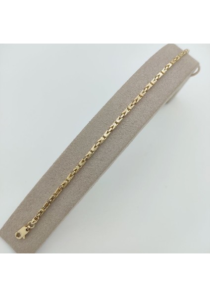 Motifli Küp Zincir Bileklik – BLK0806