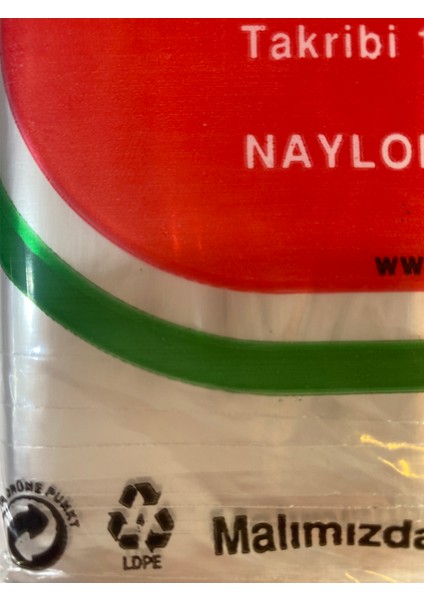 Naylon Torba 2'lik Buz Dolabı Poşeti 1 kg